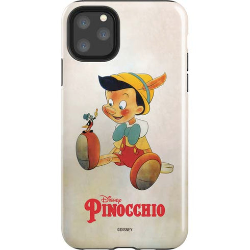 Disney Pinocchio Vintage Portrait iPhone 11 Pro Max Impact Case