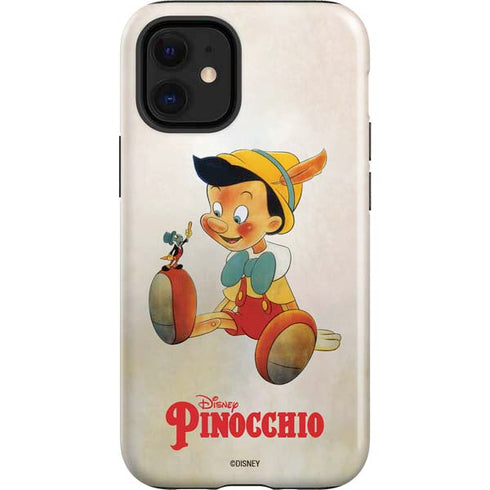 Disney Pinocchio Vintage Portrait iPhone 12 Mini Impact Case