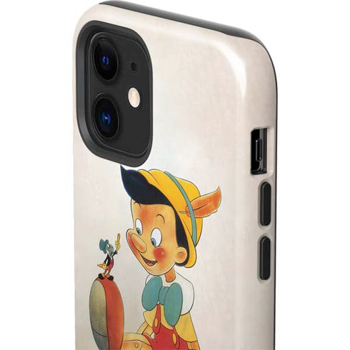 Disney Pinocchio Vintage Portrait iPhone 12 Mini Impact Case