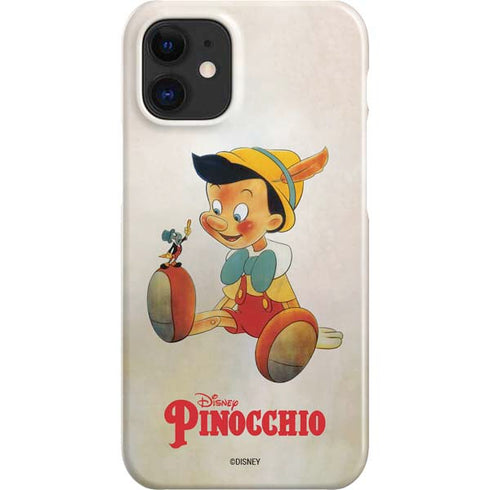 Disney Pinocchio Vintage Portrait iPhone 12 Mini Lite Case