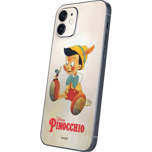 Disney Pinocchio Vintage Portrait iPhone 12 Mini Skin