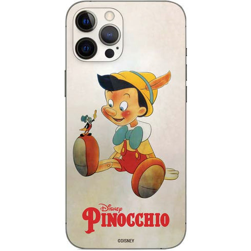 Disney Pinocchio Vintage Portrait iPhone 12 Pro Max Skin