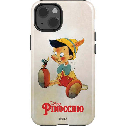 Disney Pinocchio Vintage Portrait iPhone 14 Impact Case
