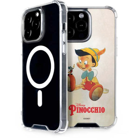 Disney Pinocchio Vintage Portrait iPhone 14 Pro Max MagSafe Case