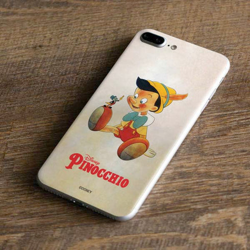 Disney Pinocchio Vintage Portrait iPhone 7 Plus Skin