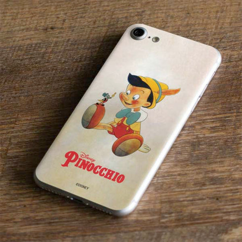Disney Pinocchio Vintage Portrait iPhone 7 Skin