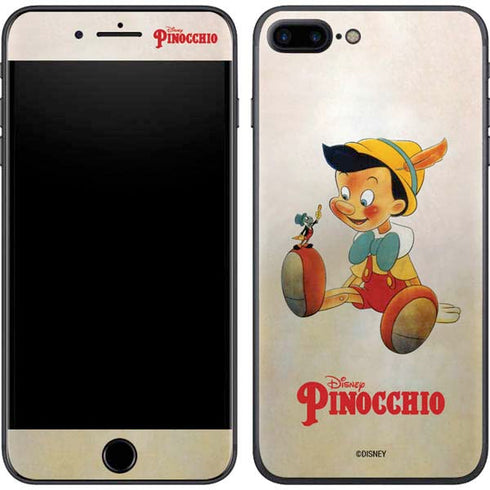 Disney Pinocchio Vintage Portrait iPhone 8 Plus Skin