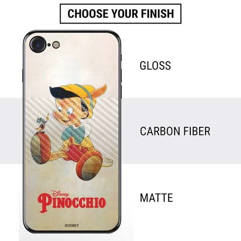 Disney Pinocchio Vintage Portrait iPhone SE (2nd & 3rd Gen) Skin