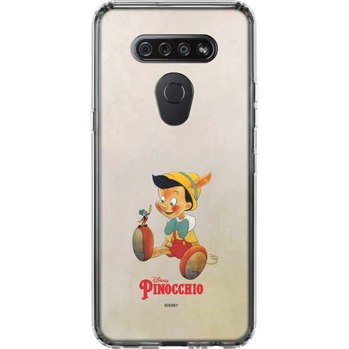 Disney Pinocchio Vintage Portrait LG K51/Q51 Clear Case