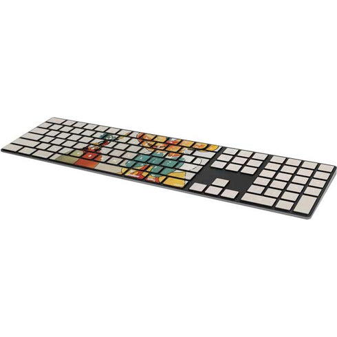 Disney Pinocchio Vintage Portrait Magic Keyboard with Numeric Keypad Skin