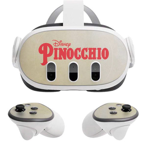 Disney Pinocchio Vintage Portrait Meta Quest 3 Skin