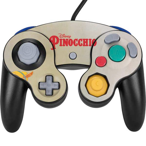 Disney Pinocchio Vintage Portrait Nintendo GameCube Controller Skin