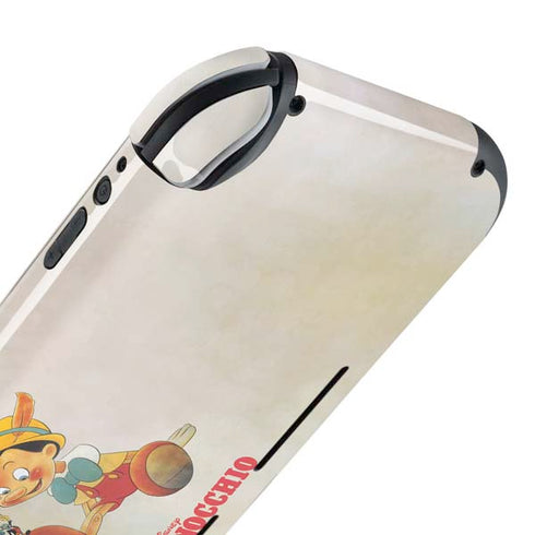 Disney Pinocchio Vintage Portrait Nintendo Switch Lite Skin