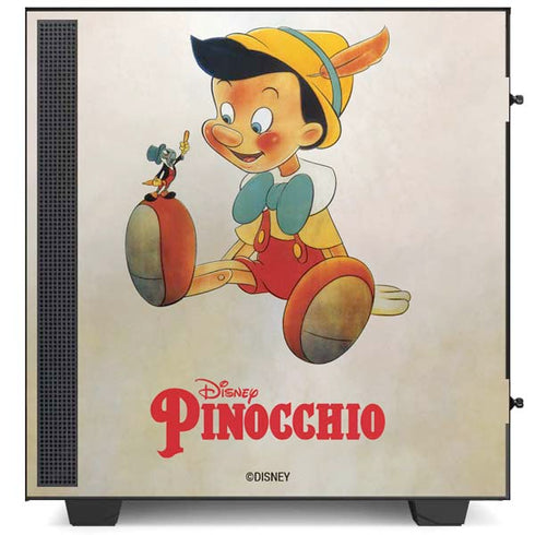 Disney Pinocchio Vintage Portrait NZXT H510 Compact ATX Mid-Tower Case Skin