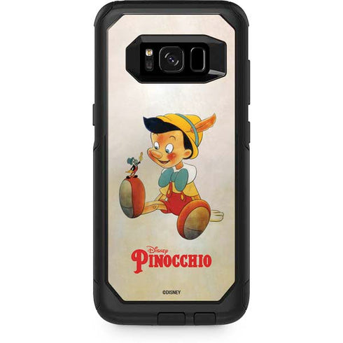 Disney Pinocchio Vintage Portrait Otterbox Commuter Galaxy Skin