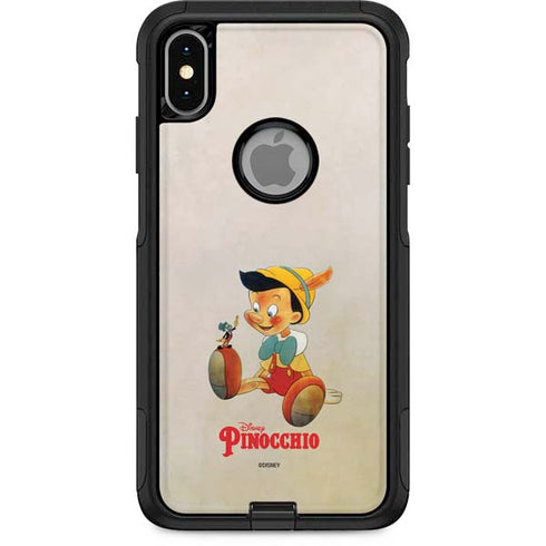 Disney Pinocchio Vintage Portrait Otterbox Commuter iPhone Skin
