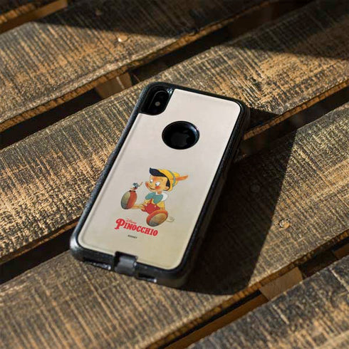 Disney Pinocchio Vintage Portrait Otterbox Commuter iPhone Skin