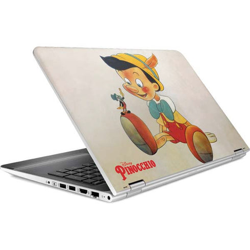 Disney Pinocchio Vintage Portrait HP Pavilion Skin
