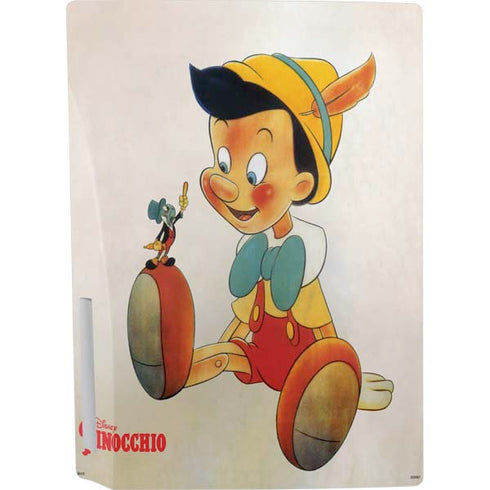 Disney Pinocchio Vintage Portrait PS5 Console Skin