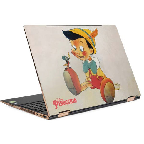 Disney Pinocchio Vintage Portrait HP Spectre Skin