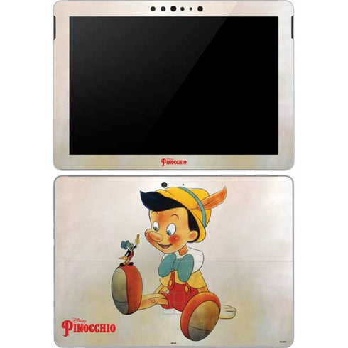 Disney Pinocchio Vintage Portrait Surface Go Skin