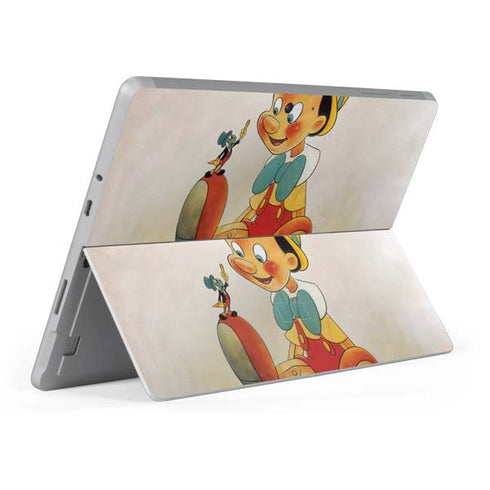 Disney Pinocchio Vintage Portrait Surface Go Skin