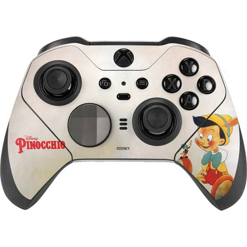 Disney Pinocchio Vintage Portrait Xbox Elite Wireless Controller Series 2 Skin