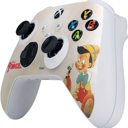 Disney Pinocchio Vintage Portrait Xbox Series S Controller Skin