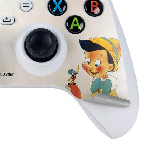 Disney Pinocchio Vintage Portrait Xbox Series S Controller Skin