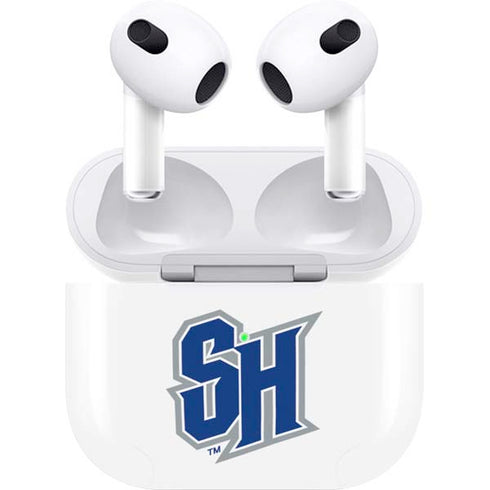 Seton Hall University Pirate Blue Apple AirPods (3rd Gen 2021) Skin