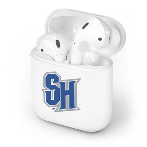 Seton Hall University Pirate Blue Apple AirPods Skin