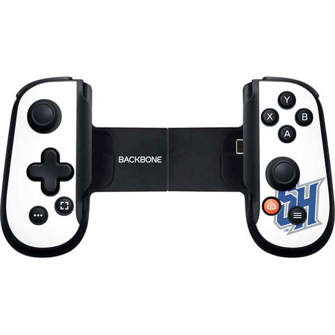 Seton Hall University Pirate Blue Backbone One for iPhone Game Controller Skin