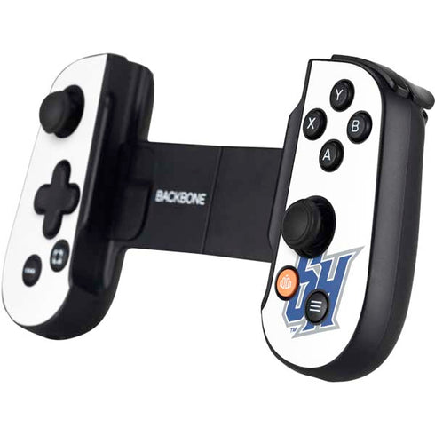 Seton Hall University Pirate Blue Backbone One for iPhone Game Controller Skin