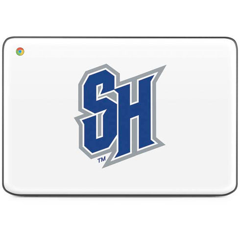 Seton Hall University Pirate Blue HP Chromebook Skin