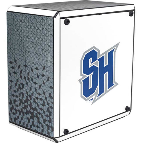 Seton Hall University Pirate Blue Cooler Master MasterBox Q300L Mini Tower Skin