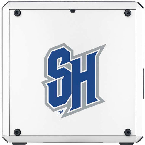 Seton Hall University Pirate Blue Cooler Master MasterBox Q300L Mini Tower Skin