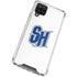 Seton Hall University Pirate Blue Galaxy A12 Clear Case