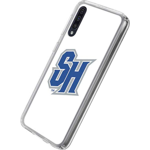 Seton Hall University Pirate Blue Galaxy A50 Clear Case