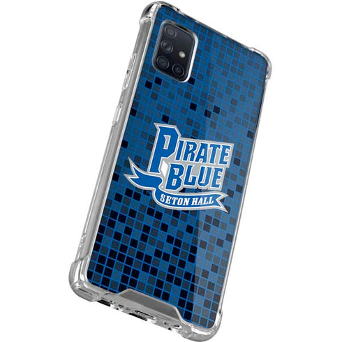 Seton Hall University Pirate Blue Galaxy A51 5G Clear Case