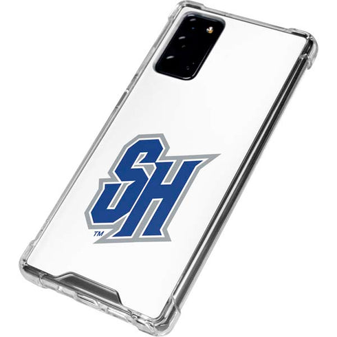 Seton Hall University Pirate Blue Galaxy Note20 5G Clear Case