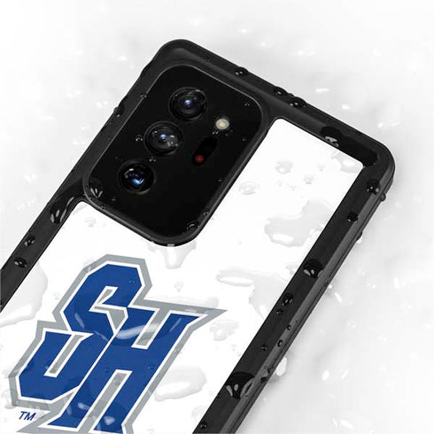 Seton Hall University Pirate Blue Galaxy Note20 Ultra 5G Waterproof Case