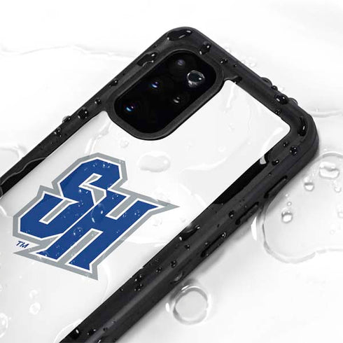 Seton Hall University Pirate Blue Galaxy S20 Plus Waterproof Case