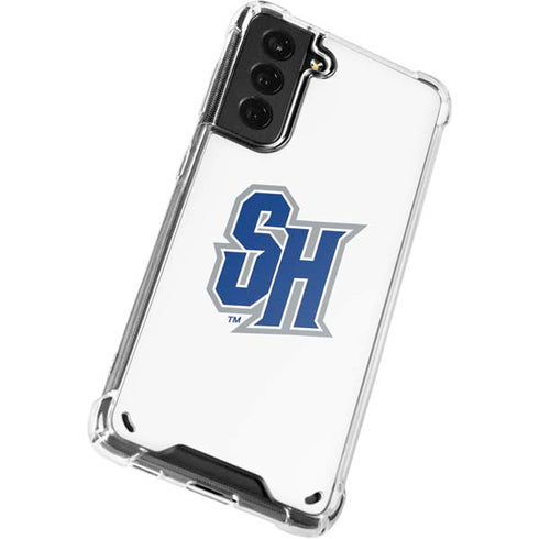 Seton Hall University Pirate Blue Galaxy S21 Plus 5G Clear Case