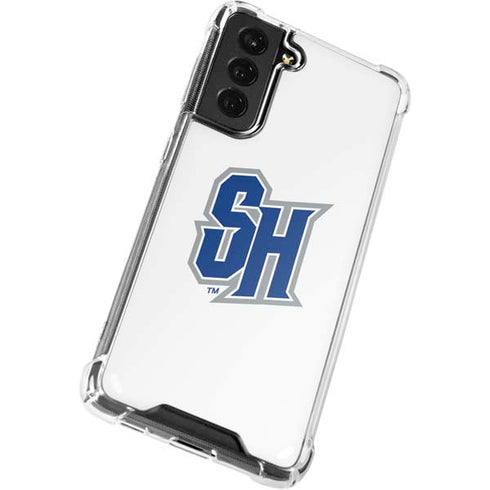 Seton Hall University Pirate Blue Galaxy S22 Plus Clear Case