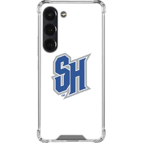 Seton Hall University Pirate Blue Galaxy S23 Clear Case