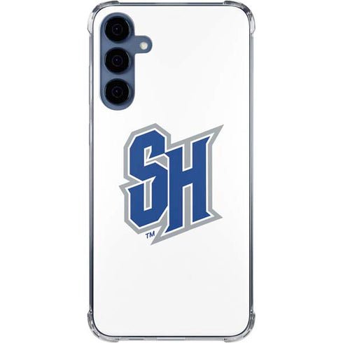 Seton Hall University Pirate Blue Galaxy S24 Clear Case
