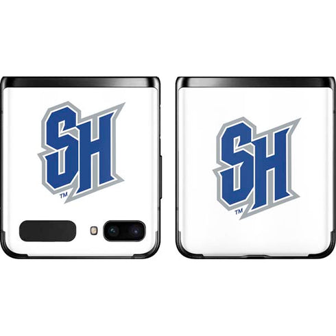 Seton Hall University Pirate Blue Galaxy Z Flip Skin
