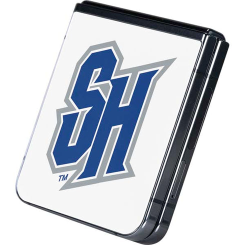 Seton Hall University Pirate Blue Galaxy Z Flip5 5G Skin