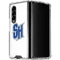 Seton Hall University Pirate Blue Galaxy Z Fold4 5G Clear Case