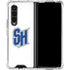 Seton Hall University Pirate Blue Galaxy Z Fold4 5G Clear Case